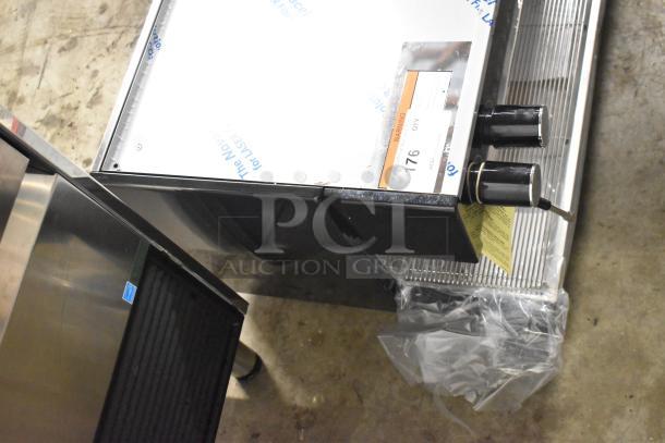 Brand new Gaggia MGV293NPU Vetro Black 3 Group Automatic Espresso Machine, 220/230V. Scratch and dent condition.