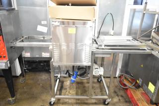 BRAND NEW 2025 Belshaw Adamatic TG-50 Thermoglazing Station, stainless steel, commercial casters, 208V, 1 phase.