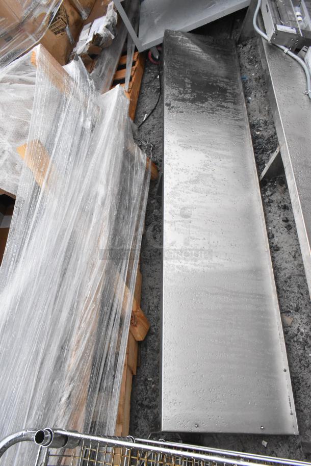 Hatco GRAHL-18D/HL-66 Glo Ray Strip Warmer, 120 Volts, stainless steel, in used condition, 1 Phase, auction item.