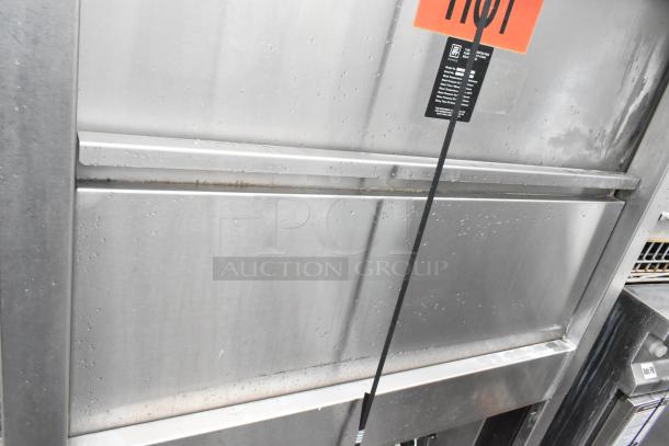 Douglas SD-20-ELEL commercial pot and pan washer, stainless steel, 480 volts, 3-phase, visible wear, excellent condition.