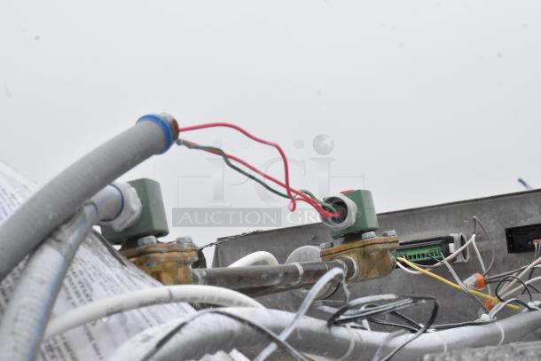 LVO FL14E stainless steel commercial pot and pan washer wiring components. 460 volts, 3 phase.