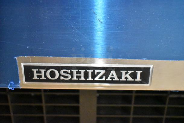 2024 Hoshizaki AM-50BAJ-DS icemaker, 115V, 1 Phase, logo visible. Commercial grade, top hat cube model.