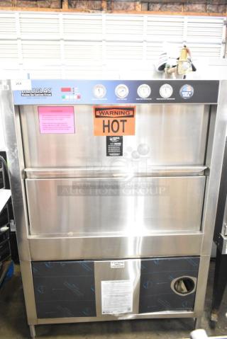 BRAND NEW SCRATCH AND DENT! 2025 Douglas SD-20-ELEL Commercial Front Load Pot and Pan Washer. 480 Volts, 3 Phase.