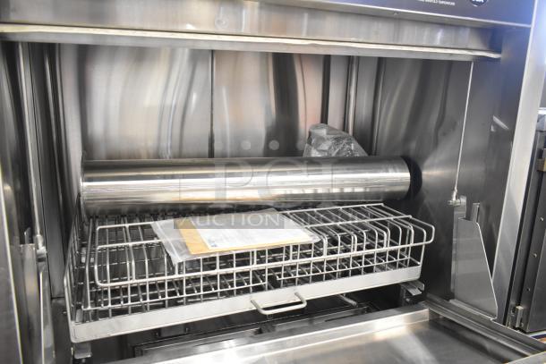 Douglas SD-20-ELEL Commercial Front Load Pot and Pan Washer, new scratch and dent, 480V, 3 Phase, features visible interior.