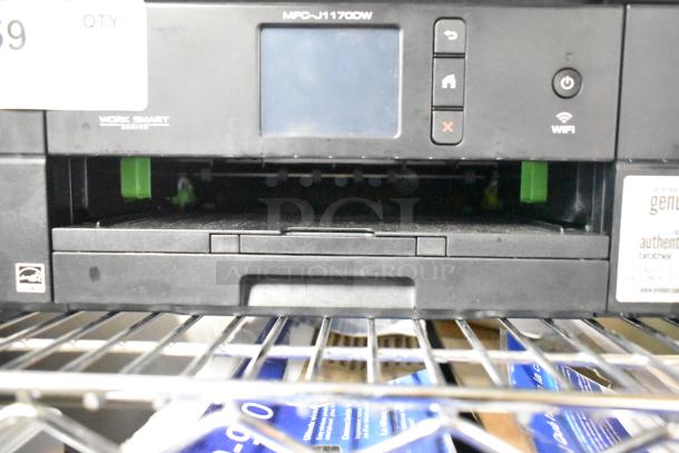 Brother MFC-J1170DW copier scanner printer, Work Smart Series, with touch controls and Wi-Fi connectivity.