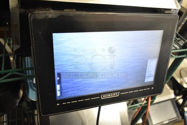 2017 Hobart HTi-7LH26 commercial scale, screen display visible. No power cord. Tested, working. 120/208-240V, 1-phase.