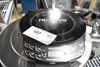 Nuwave 30501 countertop single burner induction range, 115 volts, 1 phase, with control panel and digital display, new condition.