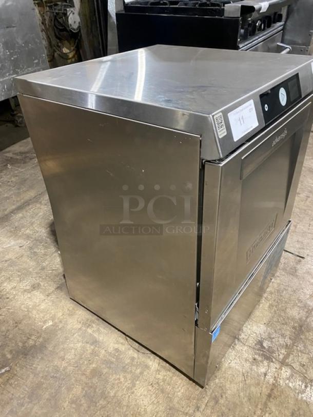 Hobart Advansys LXNR commercial undercounter dishwasher, stainless steel, Energy Star certified, excellent condition.