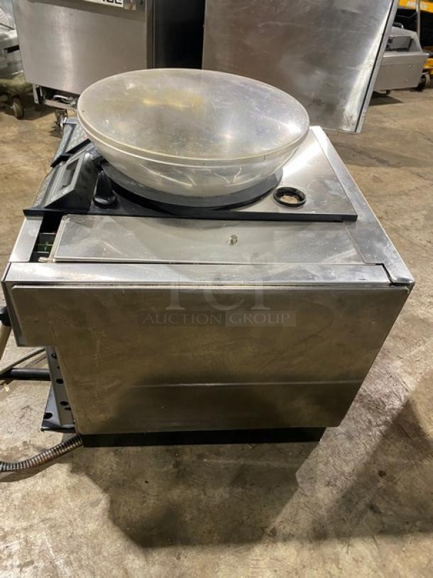 Thermoplan Mastrena CS2 espresso machine, 2018 model, stainless steel, with bean hopper. Commercial grade, 208V.