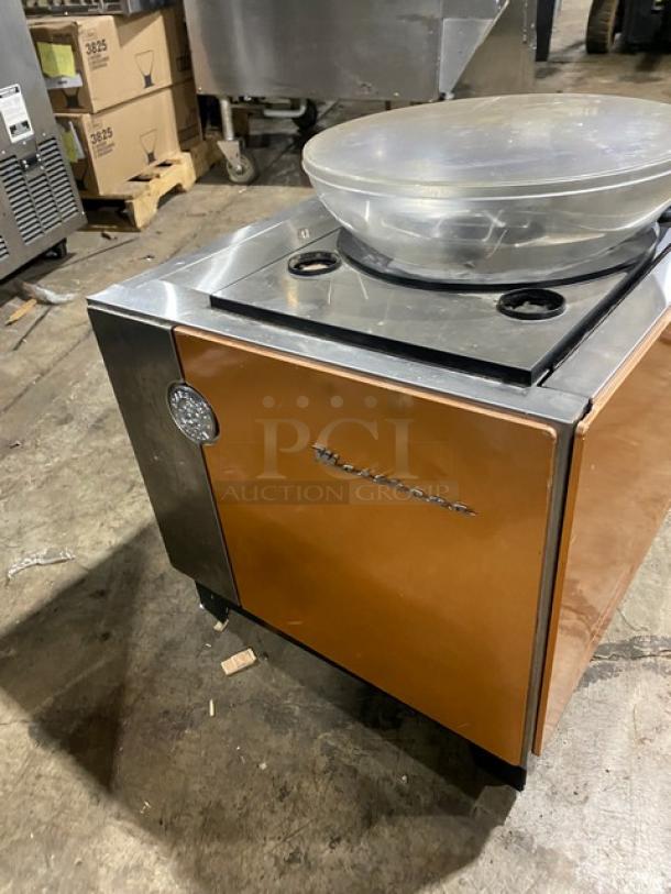 Thermoplan Mastrena CS2 espresso machine, Starbucks-style, 2018 model, stainless steel, with bean hopper, commercial use.