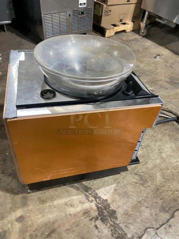 Thermoplan CS2 commercial espresso machine, 2018 model, with stainless steel body and bean hopper, serial 40-148773.