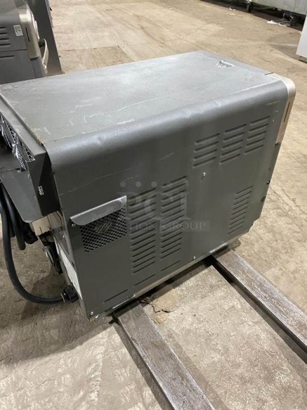 TurboChef NGO commercial rapid cook oven, electric, digital controls, on legs. Minor wear, Serial: NGOD13644.