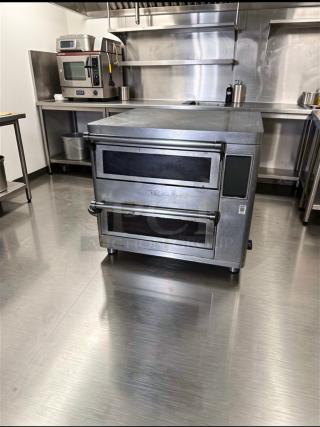 TurboChef Double Batch HHD-9500 ventless oven, stainless steel, excellent condition, fully operational, 208/240V 3 Phase.