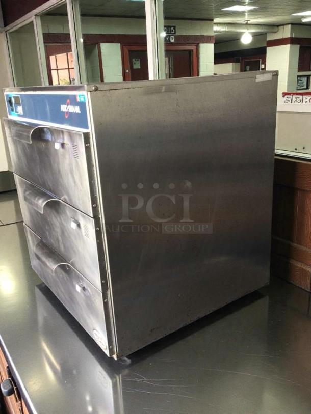 Alto-Shaam 500-3D commercial warming drawer, stainless steel, premium condition, fully tested, Halo Heat technology, 120V.