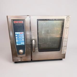 Rational SelfCookingCenter combi oven, stainless steel, touchscreen controls, prime condition, fully tested and operational.