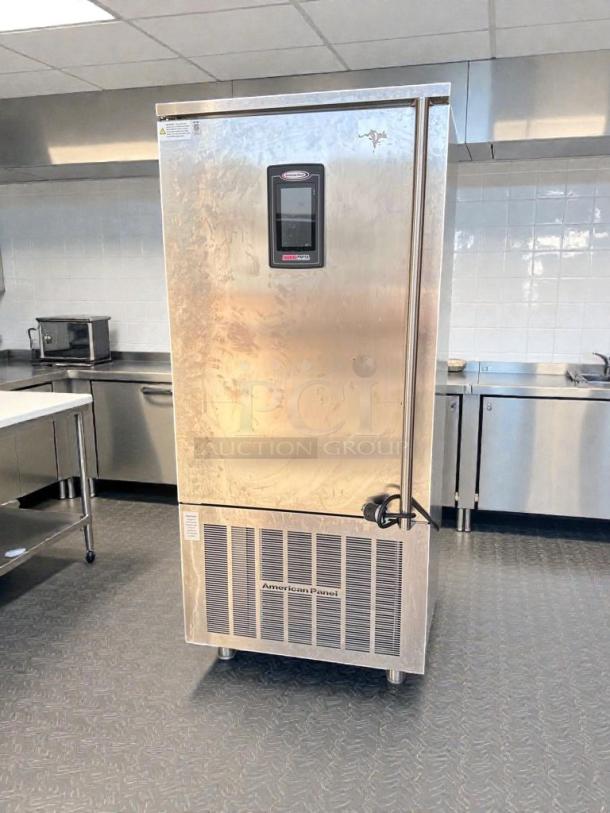 American Panel HurriChill commercial blast chiller/freezer, premium condition, touchscreen control, fully tested.