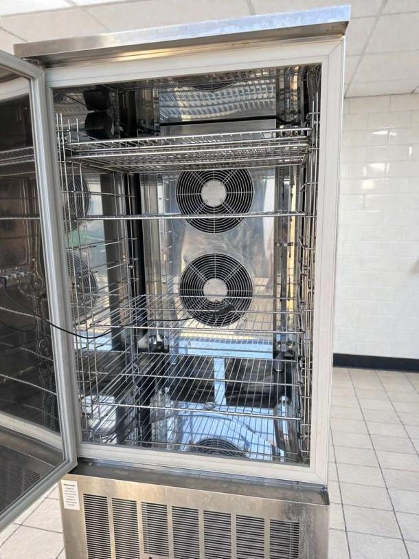 American Panel HurriChill commercial blast chiller/freezer, touchscreen control, stainless steel, excellent condition, model AP-L-BLAST-0359.