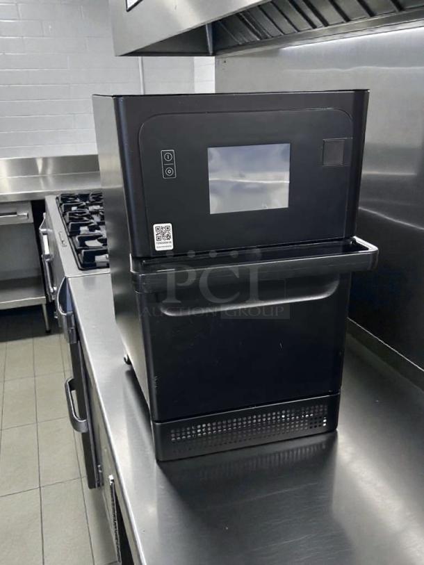 Merrychef Commercial High-Speed Oven, touchscreen control, pristine condition, fully tested and operational, model MER-L-OVN-0368.