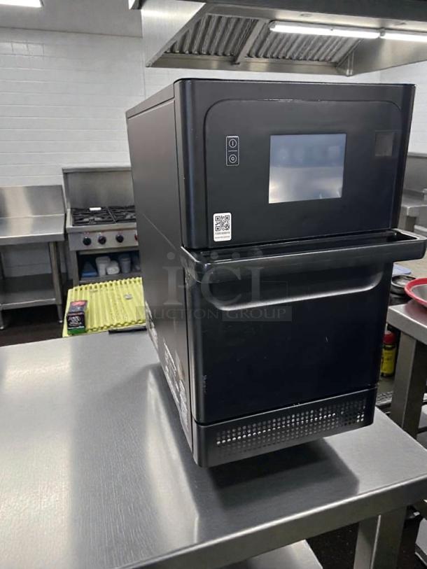 Merrychef Commercial High-Speed Oven, touchscreen control, top-tier condition, fully tested, model MER-L-OVN-0368.