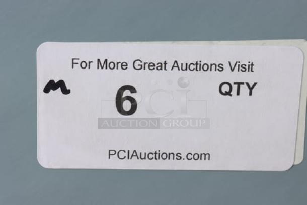 Sticker label reads "For More Great Auctions Visit Pciauctions.com, 6 QTY."