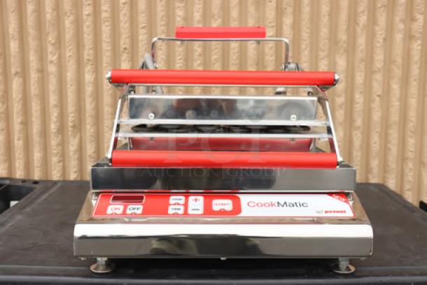 BRAND NEW Pavoni Cookmatic Pastry Press, Model NEWCOOKMATICPAV110V, S/N 2414142, no plate insert, no original packaging.