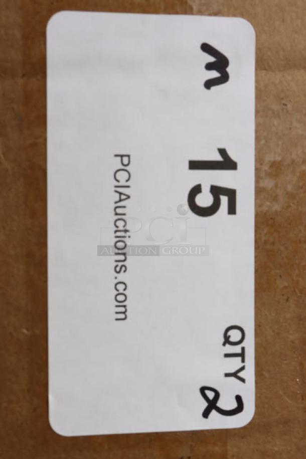 Sloan 3012600 186 Royal Flush Vlv in box; label reads "PCIauctions.com, 15, QTY 2".