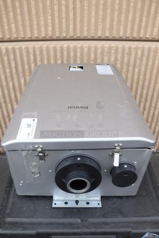 Brand new Rinnai SENSEI RXP199iN tankless water heater, wall-mounted, 199,000 BTU, 11.0 GPM, with recirculation pump.