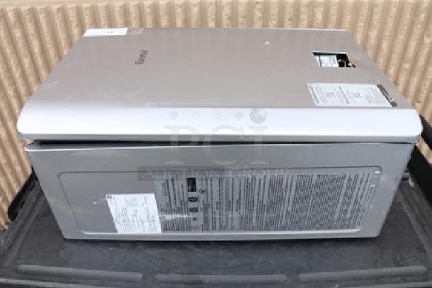 Brand new Rinnai SENSEI RXP199iN tankless water heater, 199,000 BTU, 11.0 GPM, visible scratches, labels intact, S/N: TC. BA-044584.