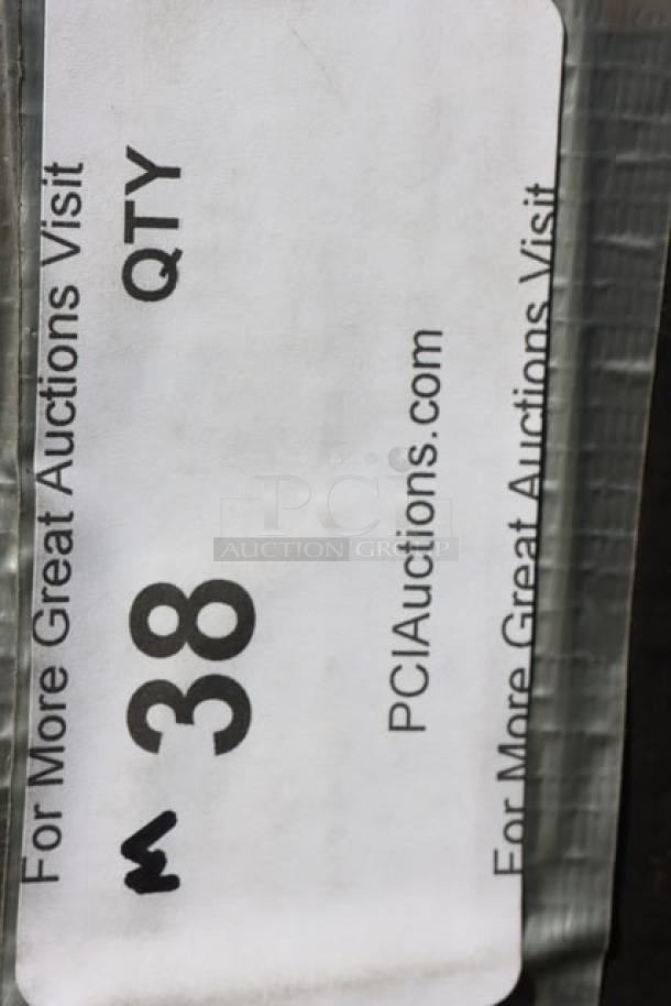 Brand new Steelton PQ830 18-gauge 304 stainless steel mop sink. 24"x24"x6". Original packaging damaged.