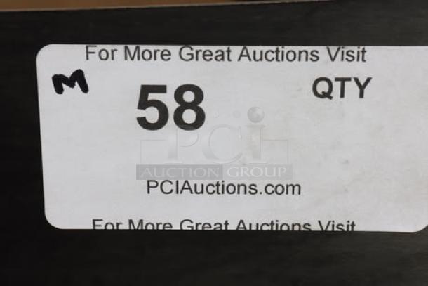 Globe GG48G 48" countertop gas griddle, 120,000 BTU. New condition, missing knob, minor scratches. Auction tag visible.