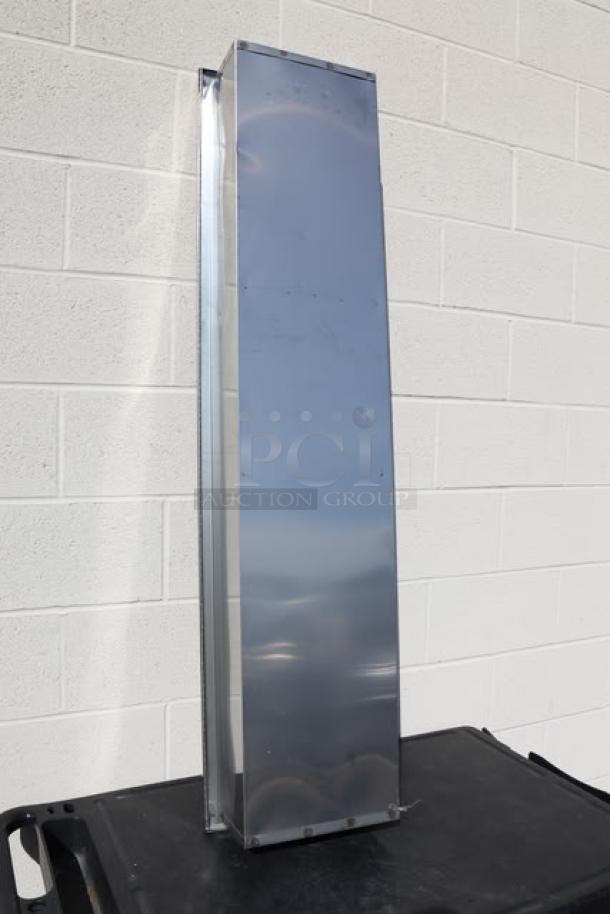 Brand new Bobrick B-3803 TrimLineSeries recessed paper towel dispenser and trash can, missing keys and plastic can.