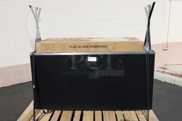 BRAND NEW Vollrath 38716 2-Series 60" Black Cold Food Station, scratch & dent, with solid base, no original packaging.