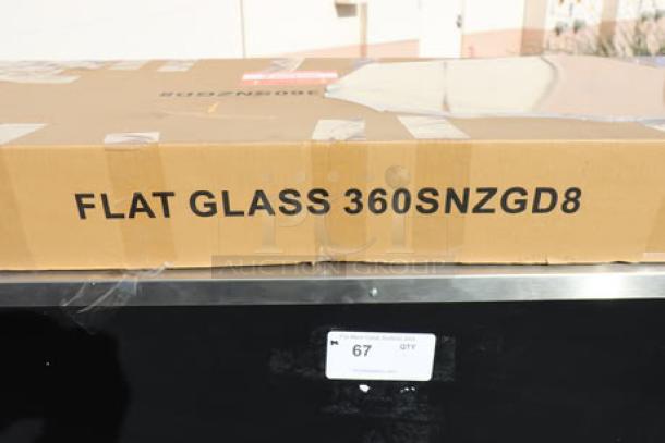 Vollrath 38716 60" black portable cold food station, solid base, scratch & dent, out of packaging, S/N: P344-01932173-001.