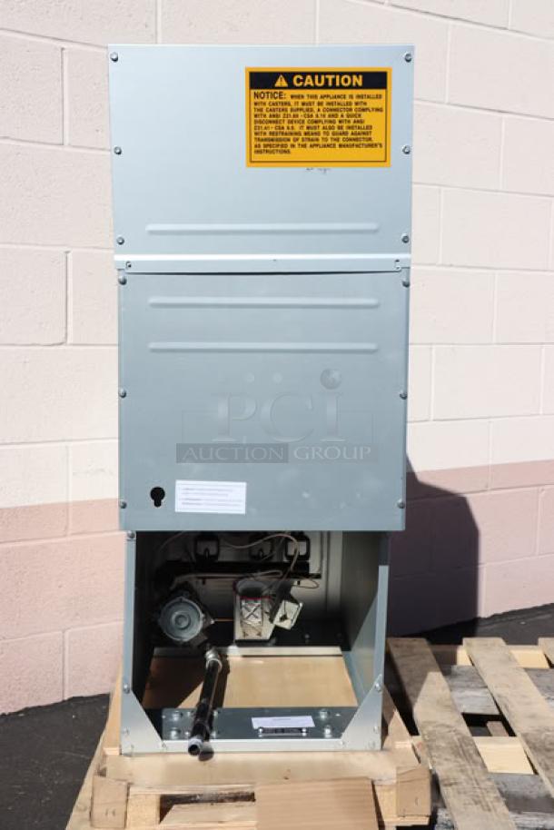 MainStreet Equipment Liquid Propane 40 lb. Fryer, Model 541FF40L, 90,000 BTU, new condition, stainless steel.