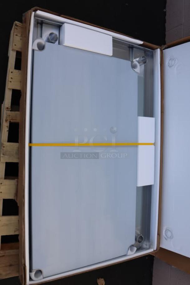 Regency 30"x48" stainless steel work table, model 600TS3048S, new condition. Scratch-n-dent sale, includes undershelf.