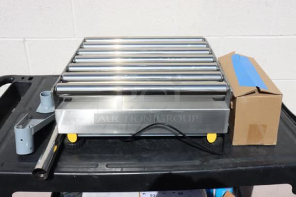 BRAND NEW SCRATCH-N-DENT! Optima OP-915-RT-1818-400 bench scale with 18" x 18" roller top. Condition: broken, bent, inaccurate; damaged packaging. Legal for trade.