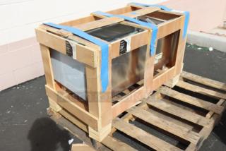 Regency IB1836-CPT underbar ice bin with cold plate, new, in damaged packaging, may be missing small parts.