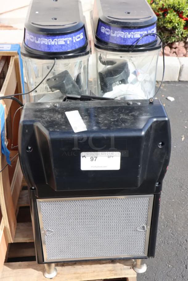 BRAND NEW Bunn 58000.0140 ULTRA NX, black/stainless, out of packaging, tags visible, on a pallet, serial number ULTX077751.