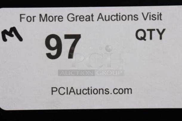 Auction label with "97 QTY" and website PCIauctions.com for item Bunn 58000.0140.