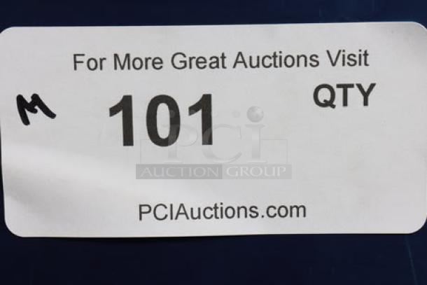 Sticker with "For More Great Auctions Visit PCIAuctions.com 101 QTY" text.