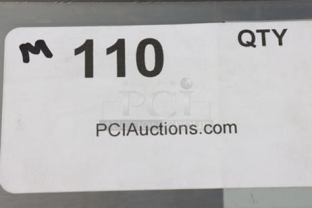 BRAND NEW! Regency 600S2171718R stainless steel two-compartment sink, 17"x17"x12" bowls, right drainboard.