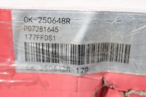 Brand new Avantco FFDS-1 Infrared French Fry Warmer, 1000W, 120V; visible serial number CK-250648R-170; damaged packaging.