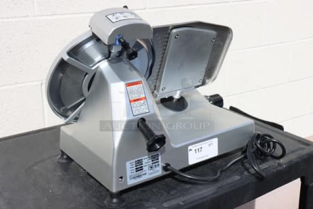 Brand new 2025 ProCut KDS-12 12" meat slicer, 127V, 1/3 HP, S/N: H25-160064; out of packaging, may have missing parts.
