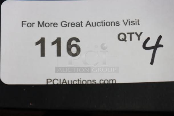 Brand new Lancaster Table & Seating bar height stools, wood, model Bar Stools. Scratch & dent, quantity 4.