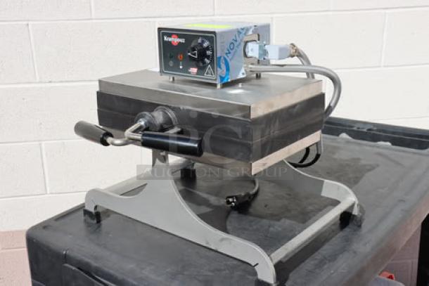 Krampouz WECCBEAT Brussels Waffle Maker, 4" x 6", swivel style, 2600W, new condition, out of packaging.