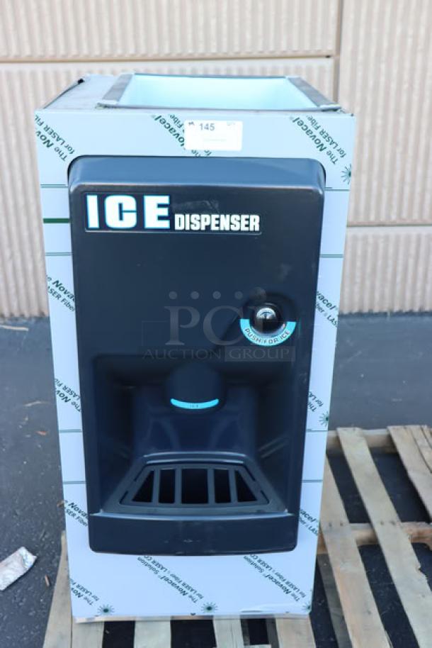 Hoshizaki DB-130H Hotel Ice Dispenser, 130 lb. capacity, 115V, Minor scratches, tested working, Model SD-271.