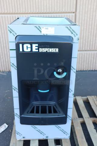 Hoshizaki DB-130H Hotel Ice Dispenser, 130 lb. capacity, 115V, Minor scratches, tested working, Model SD-271.