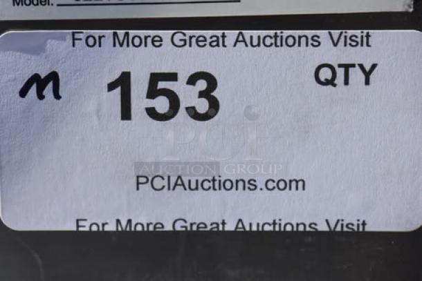 Steelton 522TS3048L stainless steel work table with left sink, 30"x48", 18 gauge, minor scratches, no legs, label shown.