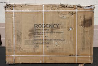 BRAND NEW Regency 600ES3048GK 30" x 48" stainless steel work table in original packaging. Minor box damage, item unaffected.