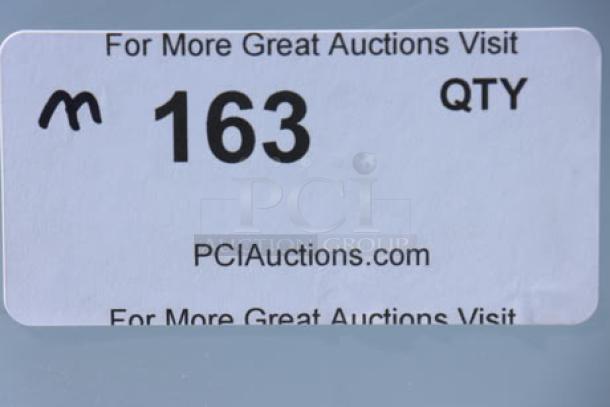 BRAND NEW SCRATCH-N-DENT Regency 600TSB3096S 16-gauge stainless steel work table, 30"x96", with 4" backsplash and undershelf.